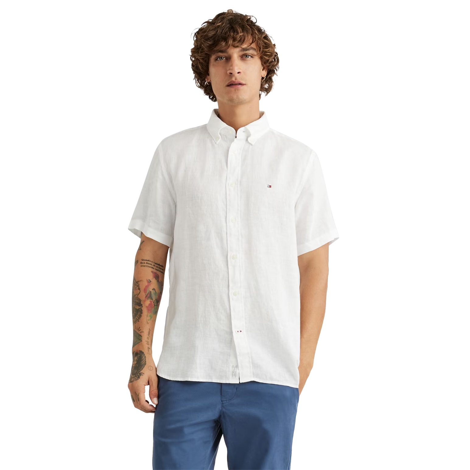 Tommy Hilfiger Wcc Premium Linen Regular Shirt S/S